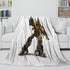 Bumblebee Blanket Flannel Throw Kids Room Decoration