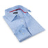 Button-Up Shirt // Blue -  Contemporary Fit - Contrast trimming - final sale