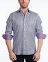 Button-Up Shirt //  - Contemporary Fit - contrast  trimming- final sale