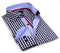 Button-Up Shirt //  - Tailored Fit - contrast  trimming - final sale