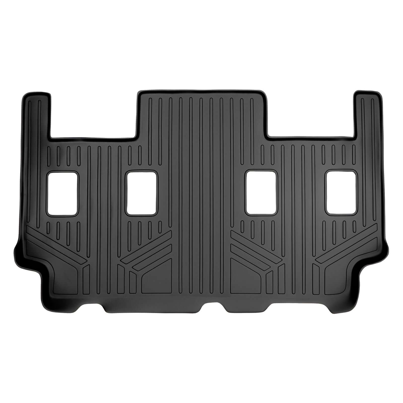 SMARTLINER Custom Fit Floor Liners For 2011 - 2017 Ford Expedition EL/Lincoln Navigator with 2nd Row Bucket Seats (without Console)