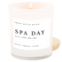 Spa Day Soy Candle - White Jar - 11 oz