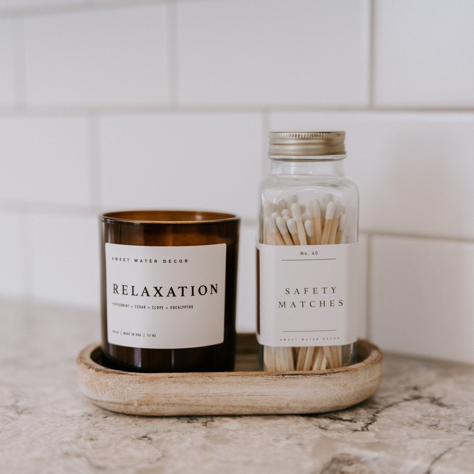 White Tip Safety Matches - 60 Count, 3.75