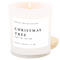 Christmas Tree Soy Candle - White Jar - 11 oz