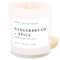 Gingerbread and Spice Soy Candle - White Jar - 11 oz