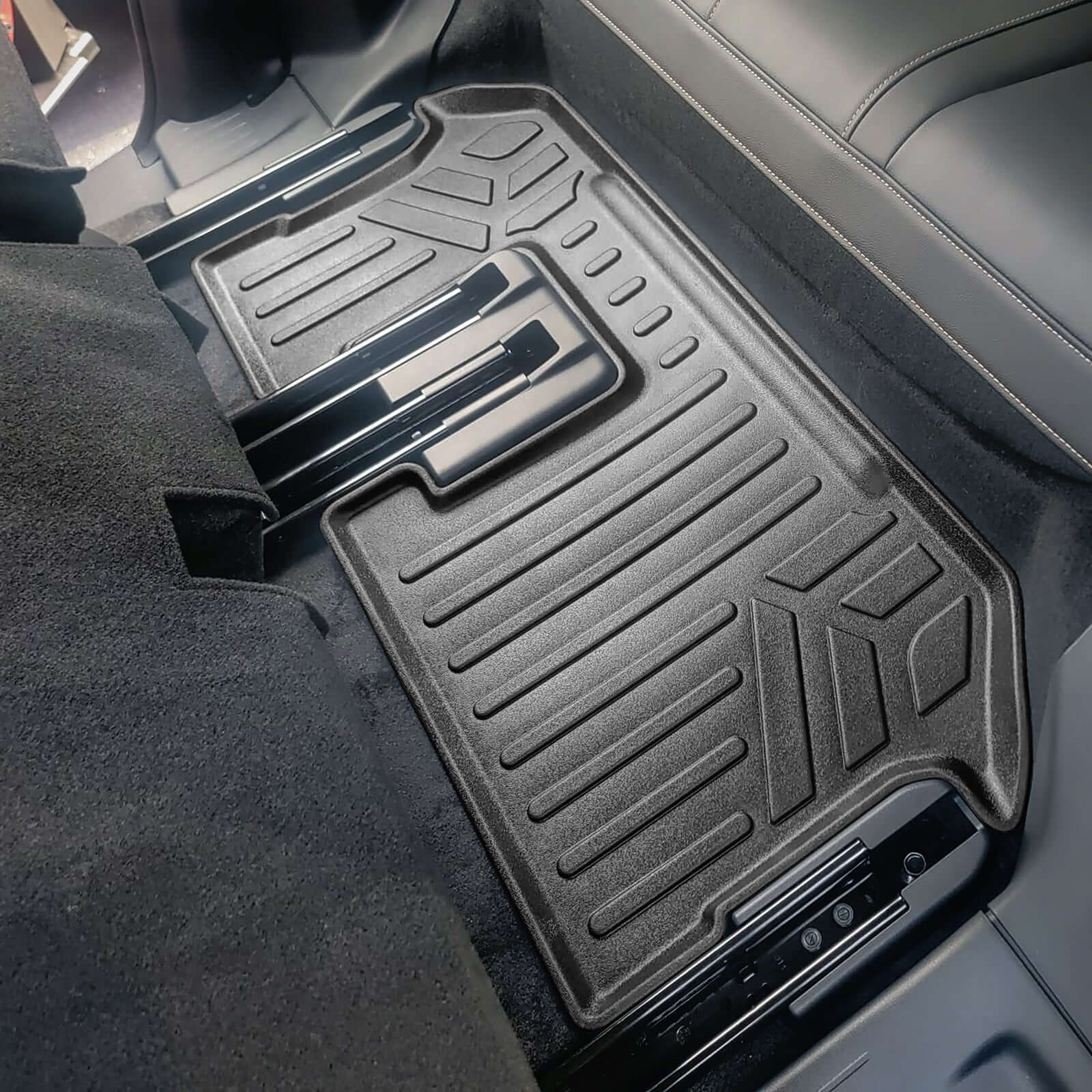 SMARTLINER Custom Fit Floor Liners For 2024-2025 Mazda CX-90 (Only Fits 2nd Row Bench)