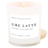 Ube Latte Soy Candle - White Jar - 11 oz