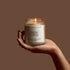 Fresh Coffee Soy Candle - Clear Jar - 9 oz