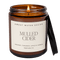 Mulled Cider Soy Candle - Amber Jar - 9 oz