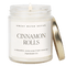 Cinnamon Rolls Soy Candle - Clear Jar - 9 oz