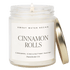 Cinnamon Rolls Soy Candle - Clear Jar - 9 oz