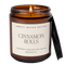 Cinnamon Rolls Soy Candle - Amber Jar - 9 oz