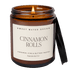 Cinnamon Rolls Soy Candle - Amber Jar - 9 oz