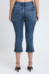 Women's Luxe High Rise Capri with Side Slit