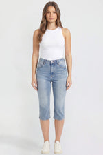 Women's Luxe High Rise Capri with Side Slit