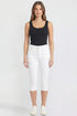 Women's Luxe High Rise Capri with Side Slit