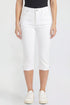 Women's Luxe High Rise Capri with Side Slit