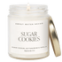 Sugar Cookies Soy Candle - Clear Jar - 9 oz