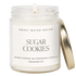 Sugar Cookies Soy Candle - Clear Jar - 9 oz