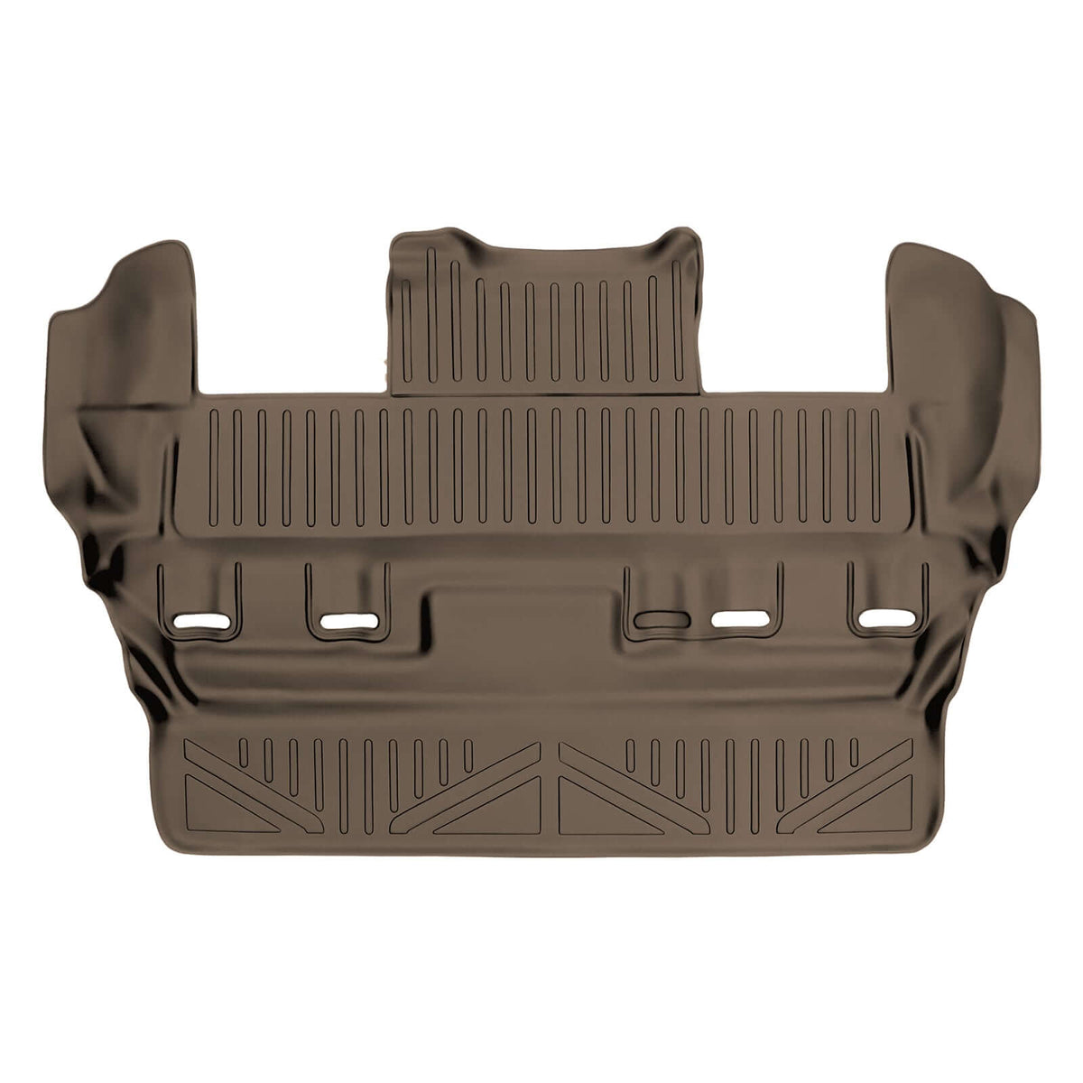 Smart Trim™ Custom Fit Floor Liners For 2015-2020 Cadillac Escalade with Second Row Bucket Seats