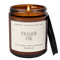 Fraser Fir Soy Candle - Amber Jar - 9 oz