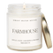 Farmhouse Soy Candle - Clear Jar - 9 oz