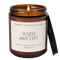 Warm and Cozy Soy Candle - Amber Jar - 9 oz