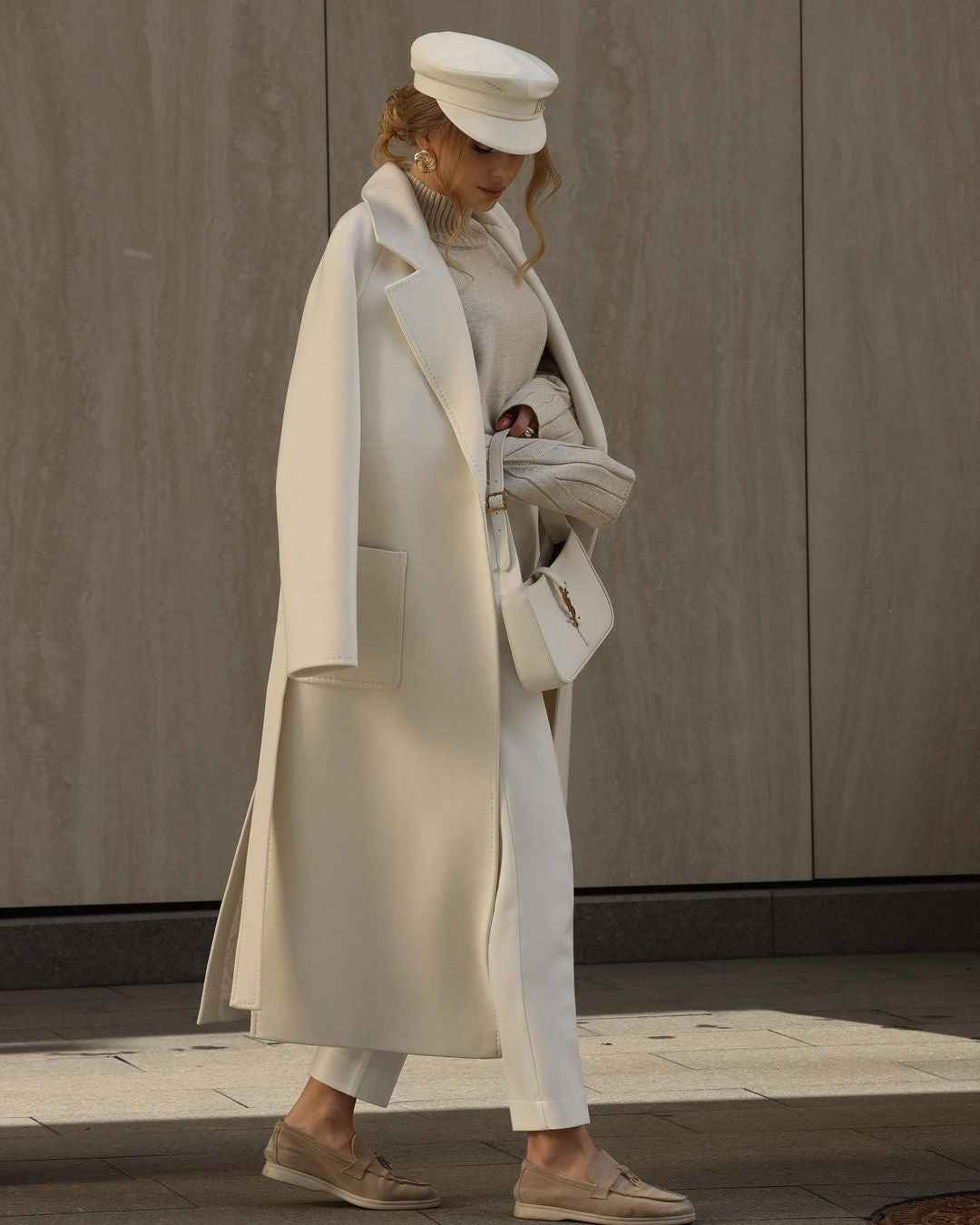 Pre-Order. Re-Stock Ships March 5. Factor Classic Wool Blend Overcoat