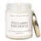 Palo Santo Patchouli Soy Candle - Clear Jar - 9 oz