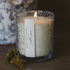 Coastal Lemon Soy Candle - Blue Tinted Glass Jar - 12 oz