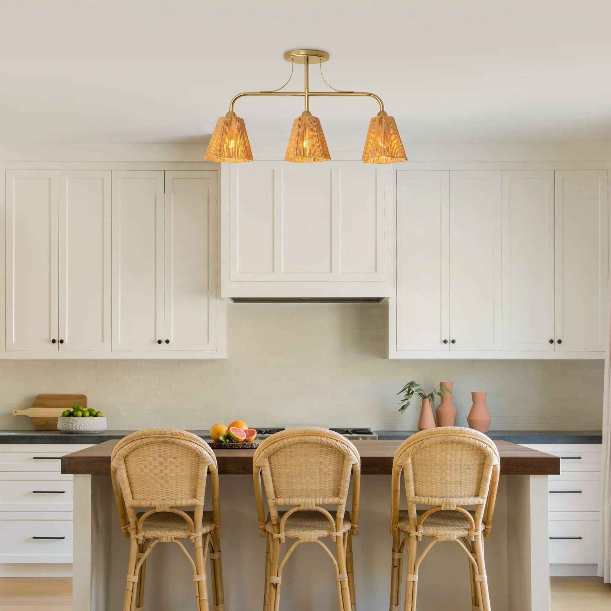 30 Inch Paddy 3-Light Chandelier