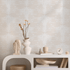 Abstract Wallpaper with Distressed Brushstrokes in Cream and Beige - C740