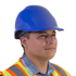 Cap Style Safety Hard Hat with 4 Point Suspension