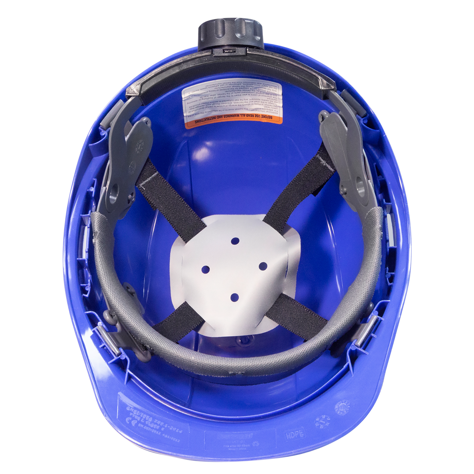 Cap Style Safety Hard Hat with 4 Point Suspension