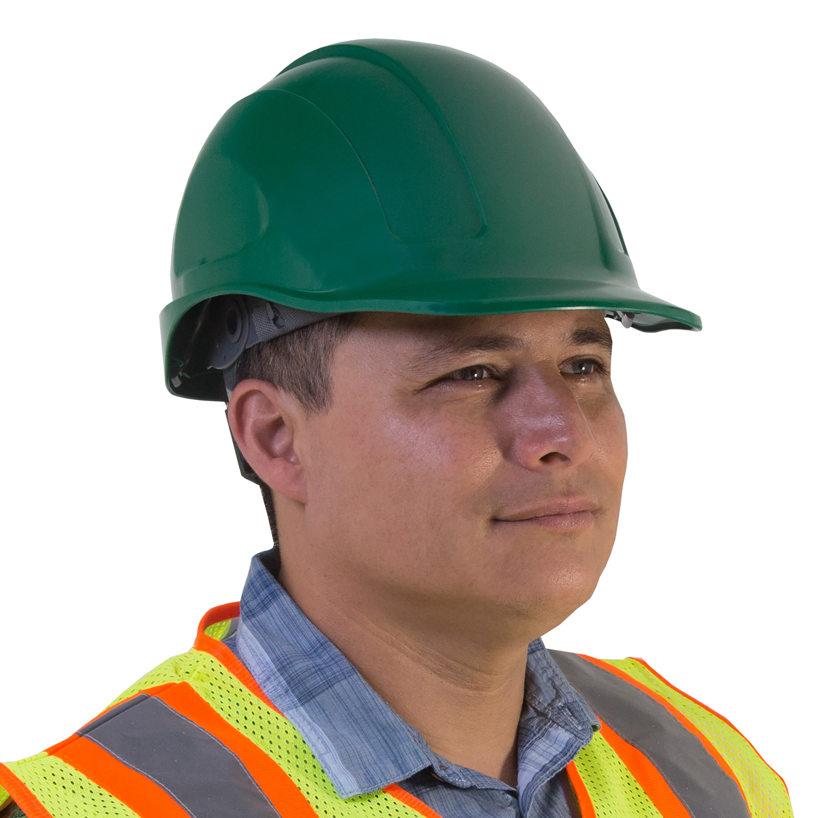 Cap Style Safety Hard Hat with 4 Point Suspension