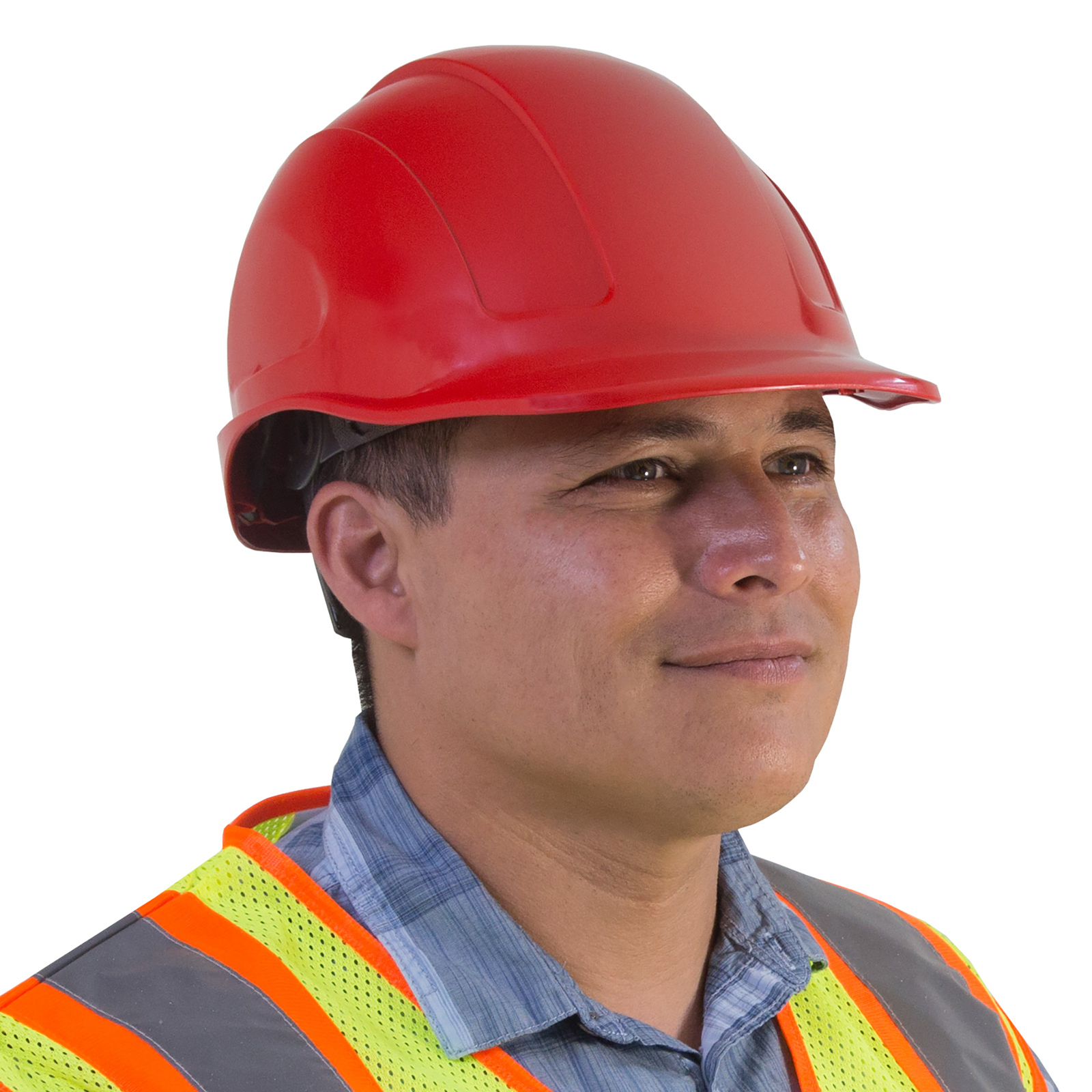 Cap Style Safety Hard Hat with 4 Point Suspension