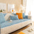 Non-Slip Sectional Couch Cover with Lace, Furniture Protector for Dogs, Pets, and Kids III