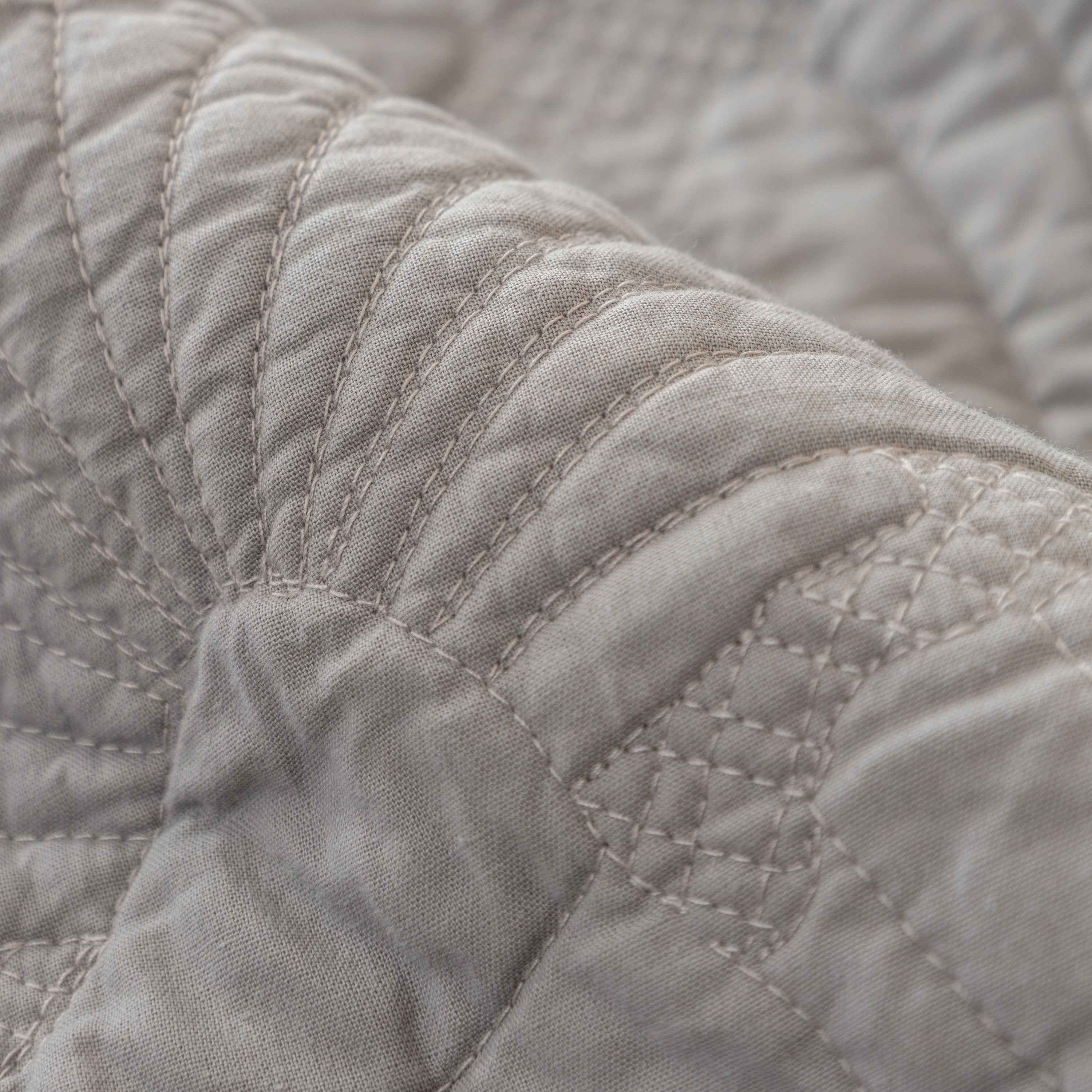 Embossed Leaf Cotton Quilted Sofa Cover Non-Slip Couch Protector with Thick Padding