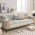Modular Sofa Cover for Sectionals, Gold Striped Non-Slip Couch Protector