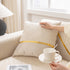 Modular Sofa Cover for Sectionals, Gold Striped Non-Slip Couch Protector
