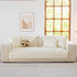 Leaf Vein Textured Cotton Quilted Sofa Slipcover, Non-Slip Modular Couch Covers
