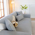 Leaf Vein Textured Cotton Quilted Sofa Slipcover, Non-Slip Modular Couch Covers