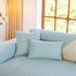 Leaf Vein Textured Cotton Quilted Sofa Slipcover, Non-Slip Modular Couch Covers