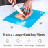 Flexible Cutting Board Mats with Food Icons
