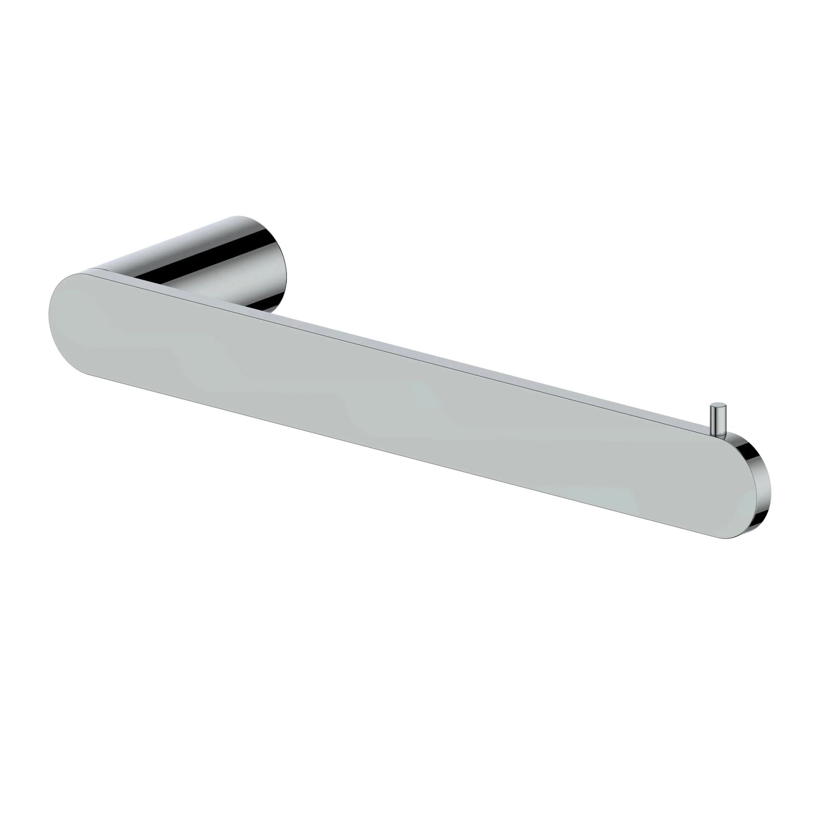 ZLINE Crystal Bay Bathroom Accessories Package with Towel Rail, Hook, Ring and Toilet Paper Holder, 4BP-CBYACC-CH