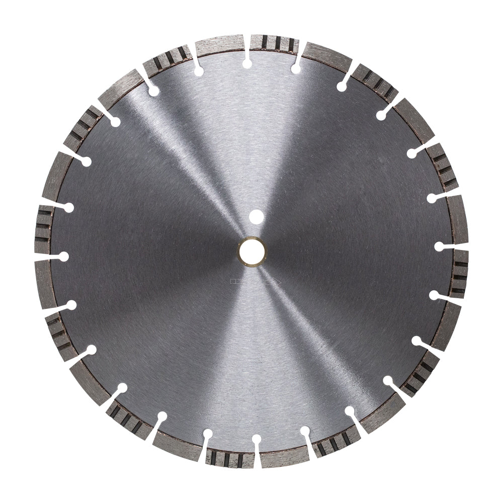 Tomahawk 18” Premium Turbo Diamond Blade 12mm Segments for Concrete, Asphalt, Rebar, Brick, Block