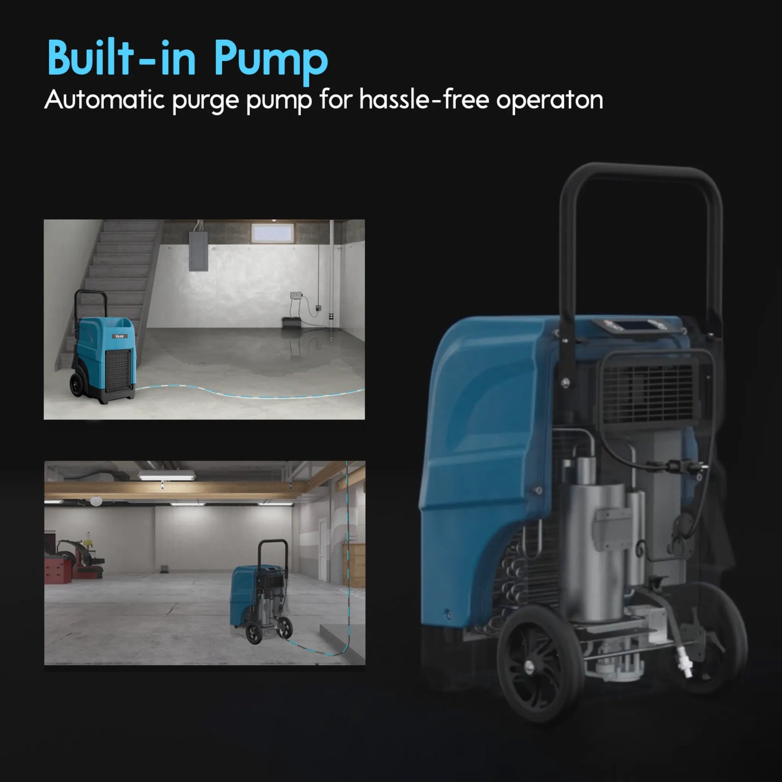 XPOWER VIKING CD-90L Commercial LGR Dehumidifier