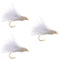 3 Pack CDC Baetis Emerger BWO Wet Fly Fishing Flies - Hook Size 20