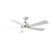 52" Indutrial 5 Blades Ceiling Fan with LED Lighting