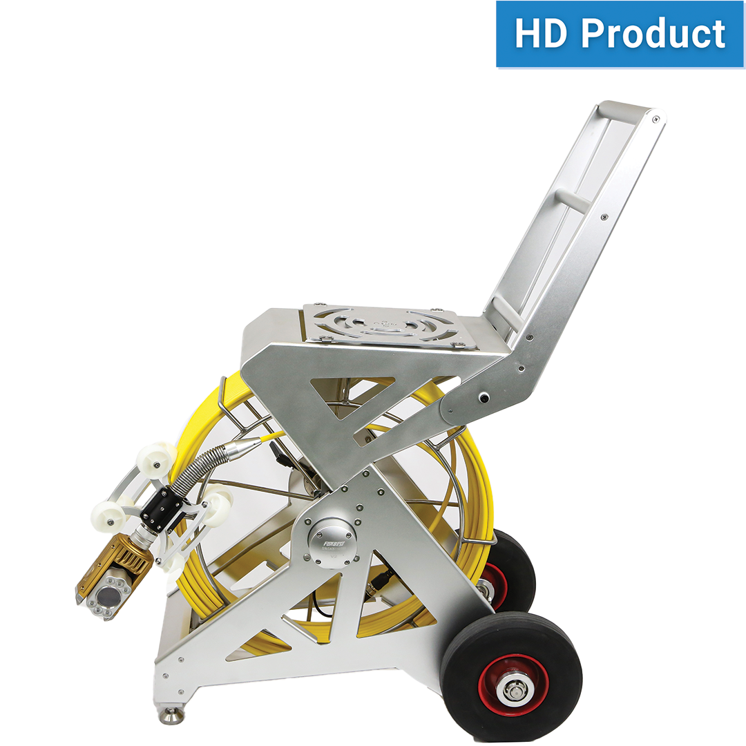 Mid Range HD 200 FT Stand Cable & Self Leveling/Pan-Tilt-Zoom Camera Head Only (No Control Station)